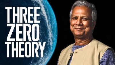থ্রি জিরো থিওরির প্রবর্তক ড. মুহাম্মদ ইউনূস