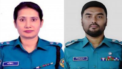 উপ-পুলিশ কমিশনার শাকিলা সোলতানা ও মোহাম্মদ লিয়াকত আলী খান