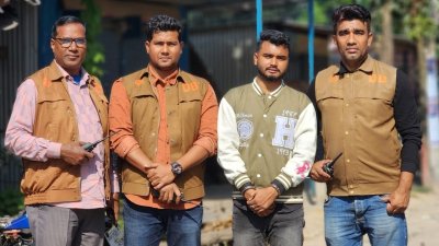 গ্রেফতার প্রেমিক তৌহিদ শেখ তন্ময়