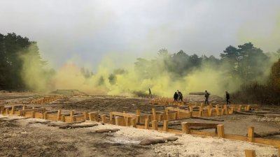 ফ্রান্সের শ্যাম্পেন মিলিটারি ক্যাম্প, যেখানে ইউক্রেনীয়দের প্রশিক্ষণ দিয়েছে দেশটি। ফাইল ছবি: রয়টার্স