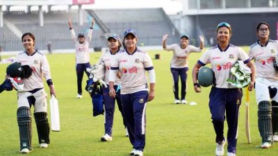 মেয়েদের দ্বিতীয় ম্যাচ
