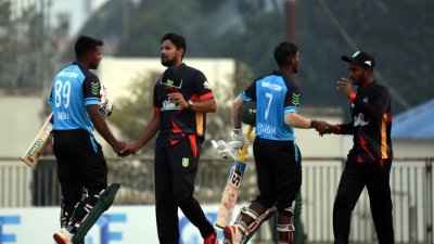 বাইলজ অনুযায়ী জিতেছে রাজশাহী।