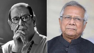 কবি হেলাল হাফিজ  ও প্রধান উপদেষ্টা ড. ইউনূস