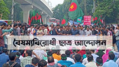বৈষম্যবিরোধী ছাত্র আন্দোলন (ফাইল ছবি)