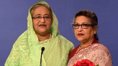শেখ হাসিনা ও শেখ রেহানা (ফাইল ছবি)