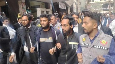 আদালতে সিয়াম ও আনোয়ার