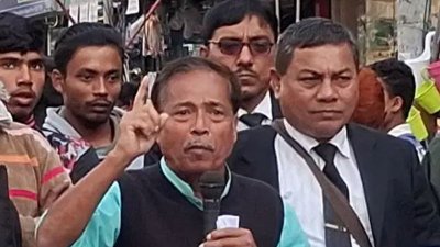 ‘মুভমেন্ট ফর কমন রাইটস’ আয়োজিত সমাবেশে ভিপি রাগিব হাসান মুন্না