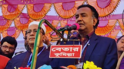 প্রধান অতিথির বক্তব্যে হাবিব উন নবী খান সোহেল