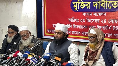 সাদপন্থিদের সংবাদ সম্মেলন