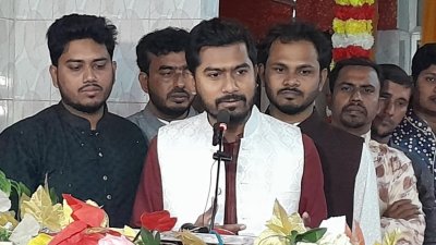 ব্রাহ্মণবাড়িয়ায় এক আলোচনা সভায় বক্তব্য দেন নুরুল হক নুর