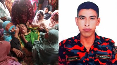 ছেলে হারানোর শোকে নয়নের মায়ের আহাজারি