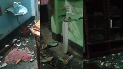 হামলায় ওই আইনজীবীর বাড়িতে ভাঙচুর করা হয়