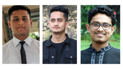 হাসনাত আবদুল্লাহ, সারজিস আলম ও সাদিক কায়েম