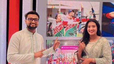 যুক্তরাষ্ট্রে চলে গেছেন আর্চার দম্পতি