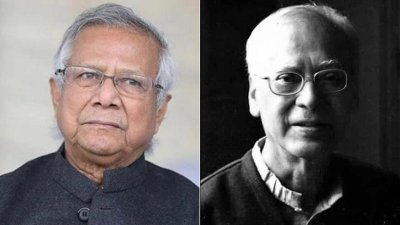 প্রধান উপদেষ্টা প্রফেসর ইউনূস ও অধ্যাপক আনিসুর রহমান