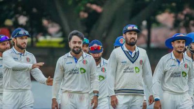 রশিদের ঘূর্ণিতে জয়ের সুবাস পাচ্ছে আফগানিস্তান