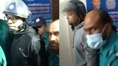 পুলিশের হেফাজতে জুনায়েদ আহমেদ পলক ও শাফি মোদ্দাছির খান জ্যোতি
