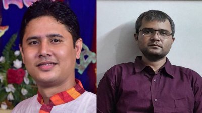 জাহাঙ্গীরনগর বিশ্ববিদ্যালয় ছাত্রদলের আহবায়ক জহির উদ্দিন বাবর ও সদস্যসচিব ওয়াসিম আহমেদ অনিক