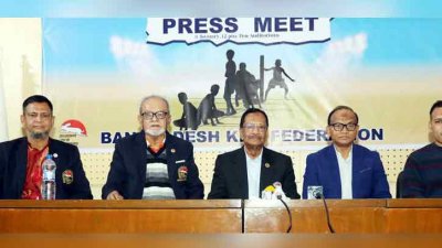 খো খো ফেডারেশনের সংবাদ সম্মেলন