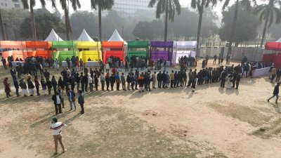 দিনভর চলছে এবি পার্টির চেয়ারম্যান পদে ভোটগ্রহণ