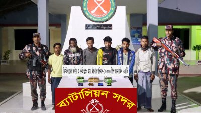 আটক ছয় আসামি