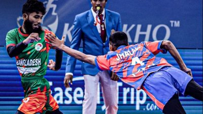বিদায় নিলেও ম্যাচে সেরা অ্যাটাকারের পুরস্কার জিতে নিয়েছেন বাংলাদেশের রহমত ইসলাম