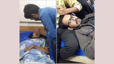 আহতদের ঢাকা মেডিক্যাল কলেজ (ঢামেক) হাসপাতালের জরুরি বিভাগে নিয়ে আসা হয়।