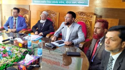 মতবিনিময় সভায় নির্বাচন কমিশনার আব্দুর রহমানেল মাছউদ