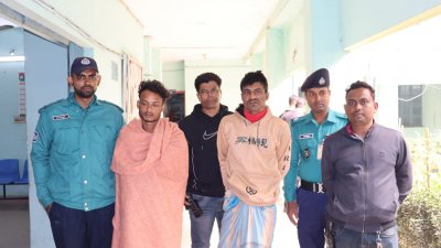 আটক ডাকাতদলের দুই সদস্য