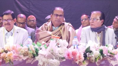 ঠাকুরগাঁও বিএনপি আয়োজিত সাংগঠনিক সভায় বক্তব্য দেন শামসুজ্জামান দুদু
