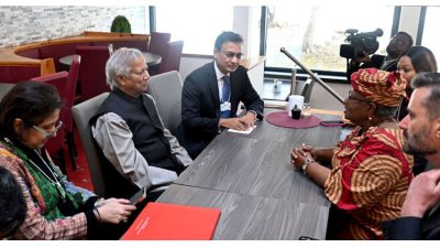 প্রধান উপদেষ্টার সঙ্গে বৈঠকে ডব্লিউটিও প্রধান
