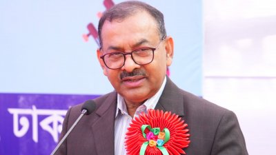 বক্তব্য দিচ্ছেন ডিএমপি কমিশনার শেখ মো. সাজ্জাত আলী