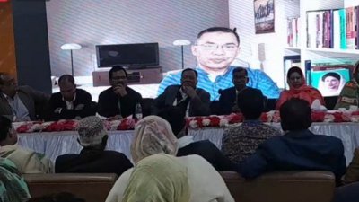 খুলনা বিভাগীয় কর্মশালায় বক্তব্য দেন তারেক রহমান