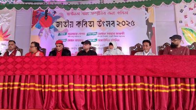 ‘জাতীয় কবিতা উৎসব-২০২৫’ উদ্বোধন অনুষ্ঠানে অতিথিরা