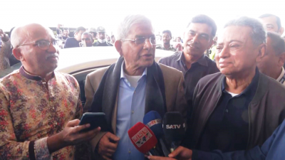 মির্জা ফখরুল ইসলাম আলমগীর ও আমির খসরু মাহমুদ চৌধুরী