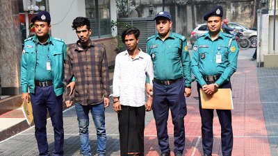 গ্রেফতার দুই ছিনতাইকারী