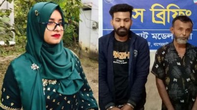 সুরাইয়া শারমিন দৃষ্টি গ্রেফতার দুই জন