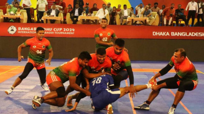বাংলাদেশ বনাম নেপাল ম্যাচের দৃশ্য