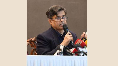 ব্রিফ করছেন প্রধান উপদেষ্টার প্রেস সচিব শফিকুল আলম (ফাইল ফটো)