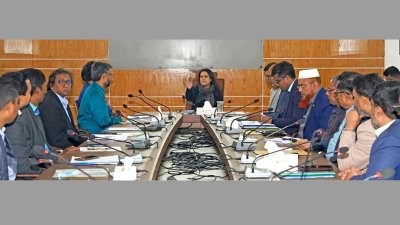 মতবিনিময় সভায় উপদেষ্টা সৈয়দা রিজওয়ানা হাসান