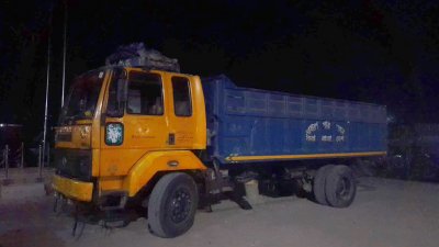 আটক করা ট্রাক