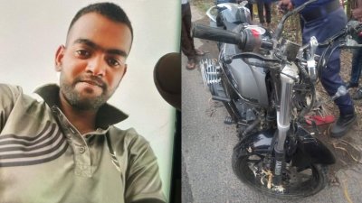 নিহত সেনাসদস্য ও দুর্ঘটনাকবলিত মোটরসাইকেল