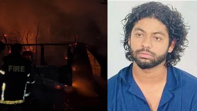 বাড়িতে আগুনের ঘটনায় সংবাদ সম্মেলন ডেকেছেন কাফি
