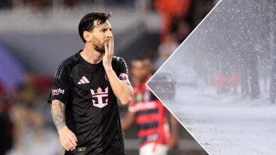 তুষারঝড়ে পিছিয়েছে মেসিদের ম্যাচ।