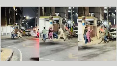 উত্তরায় দম্পতির ওপর হামলা