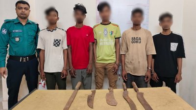 গ্রেফতার পাঁচ ডাকাত সদস্য