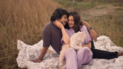 ‘ব্যথার বাগান’ নাটকে তৌসিফ মাহবুব ও আইশা খান