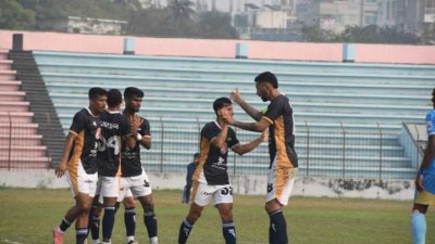 কিংসের জয় উল্লাস