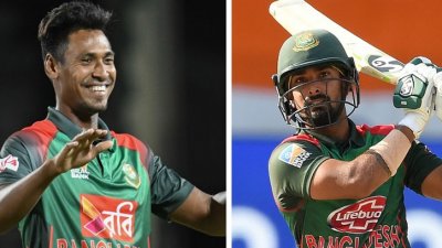 মোস্তাফিজ ও লিটন