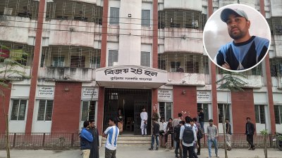 বিজয় ২৪ হল ও ইনসেটে ছাত্রদল নেতা আসাদুজ্জামান আকাশ